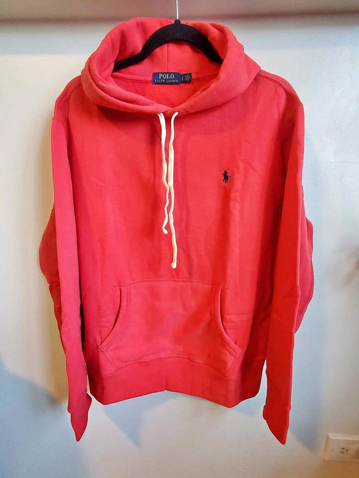 Polo Ralph Lauren Red Hoodie Large