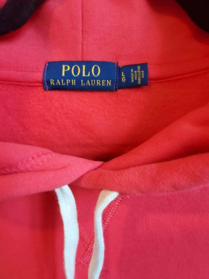 Polo Ralph Lauren Red Hoodie Large - photo 2