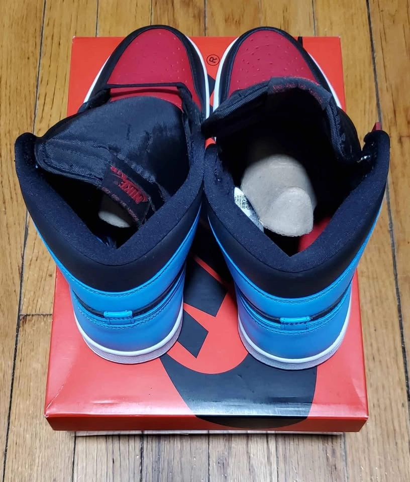 Air Jordan 1 Retro High OG 'NC to CHI' 9 Women 7.5 Men - photo 2