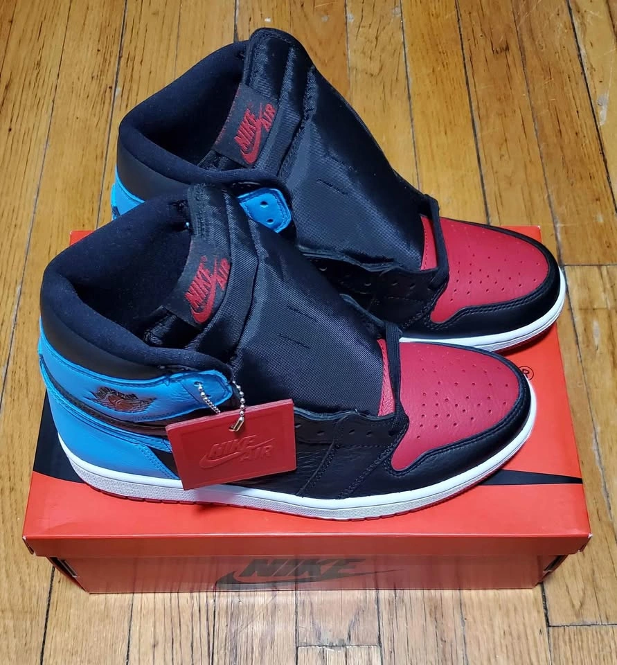 Air Jordan 1 Retro High OG 'NC to CHI' 9 Women 7.5 Men - photo 3