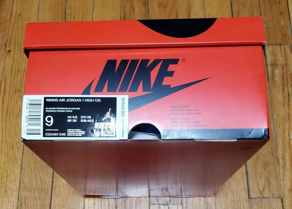 Air Jordan 1 Retro High OG 'NC to CHI' 9 Women 7.5 Men - photo 5