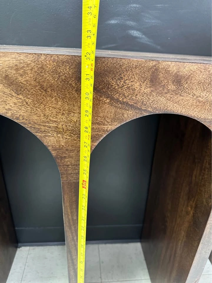 Cool Arched Wood Console Table - photo 4