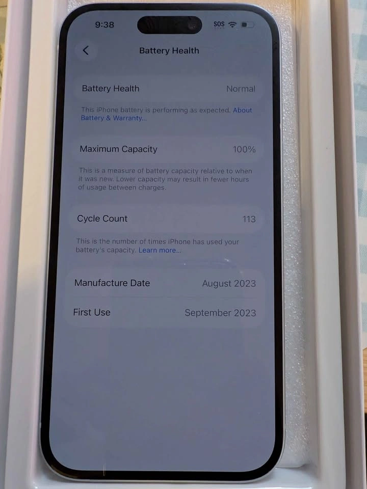 Apple iPhone 15 Blue 128GB - Unlocked - photo 2