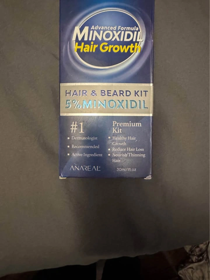 Minoxidil Hair Growth Kit 5% With Derma Roller - photo 3