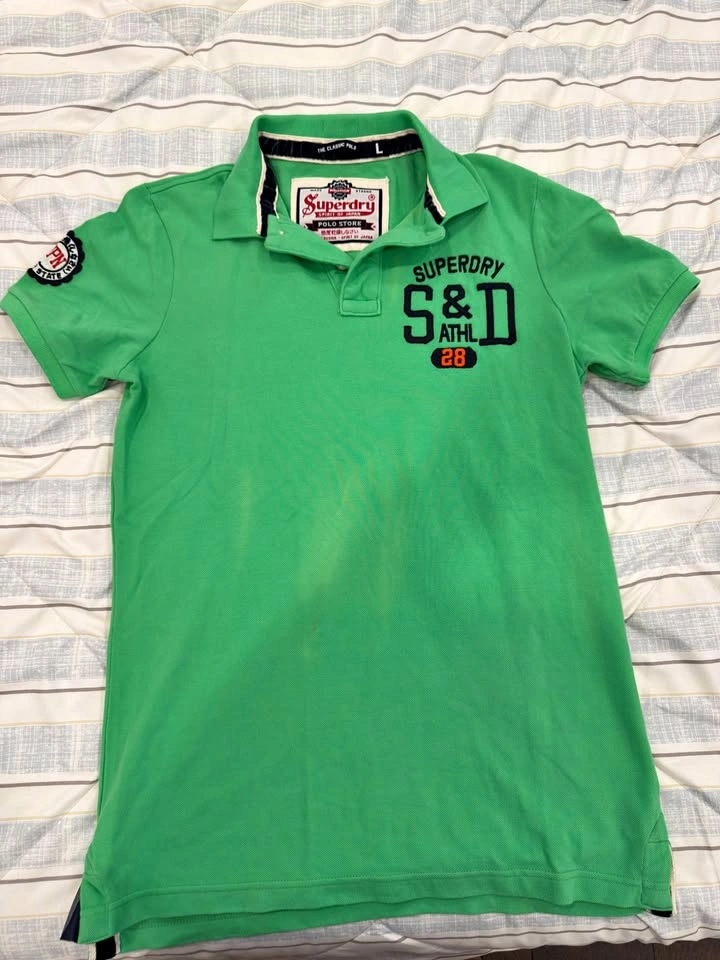 Superdry Mens Collared T-Shirt