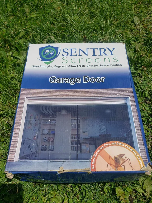 MAGNETIC GARAGE DOOR SCREEN SINGLE CAR thumbnail