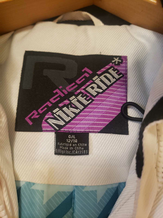 radical nikie ride girl's winter jacket size 12/14 - photo 2