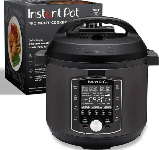 Instant Pot Pro 10-in-1 Pressure Cooker thumbnail