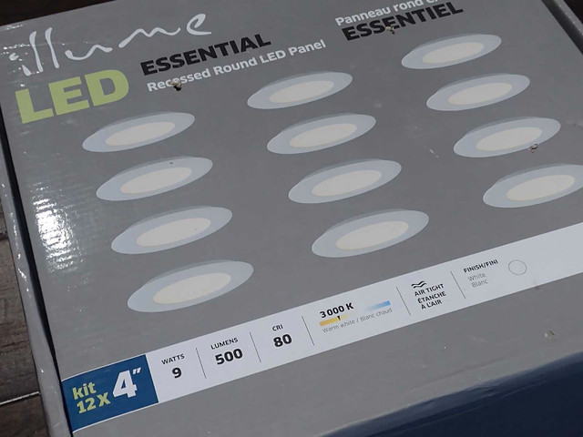 Led Pot lights incomplete set Includes 10 lights + 6 ballasts - photo 4