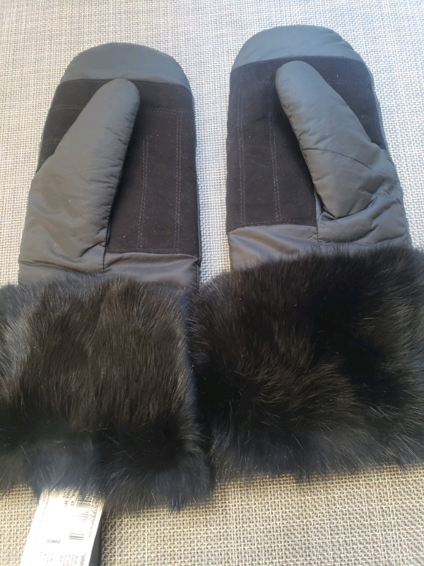 Pajar channel mitten real fur XS - photo 2