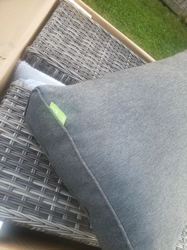 Backyard patio furniture coffee table/chair image indicator(7)