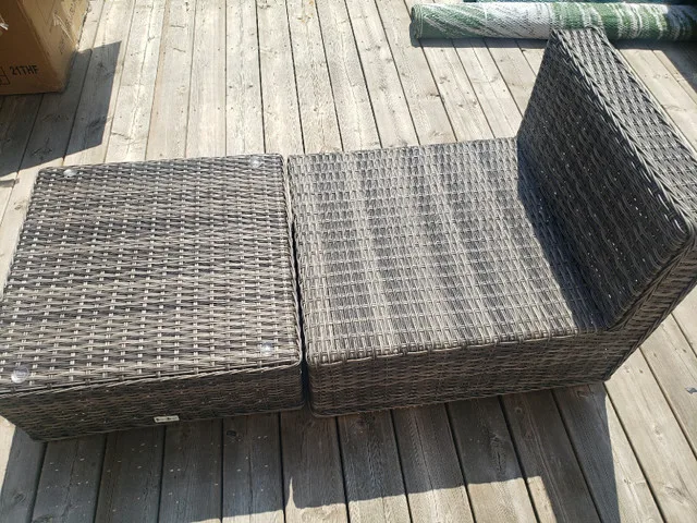 Backyard patio furniture coffee table/chair image indicator(10)