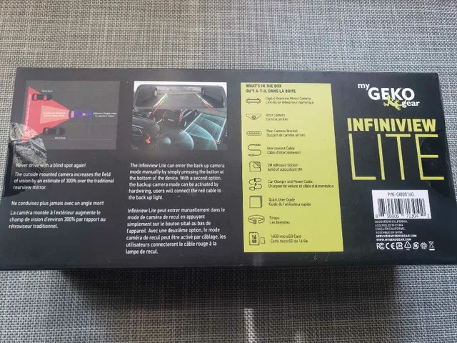 MY GEKO GEAR INFINIVIEW LITE TOUCH SCREEN DUAL DAS image indicator(2)