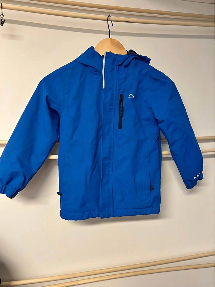 Blue Paradox size 6 rain jacket