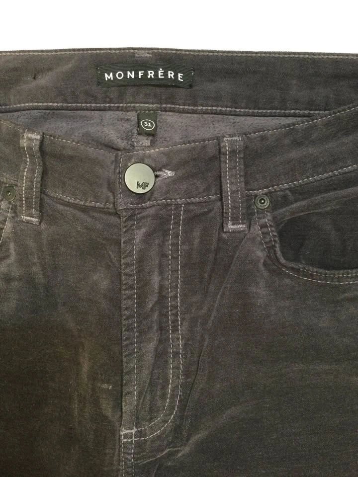 MONFRÈRE Brando Velvet Jeans - Sz 31 - photo 3