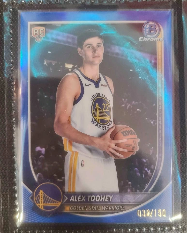 Alex Toohey Numbered /150 Bowman RC