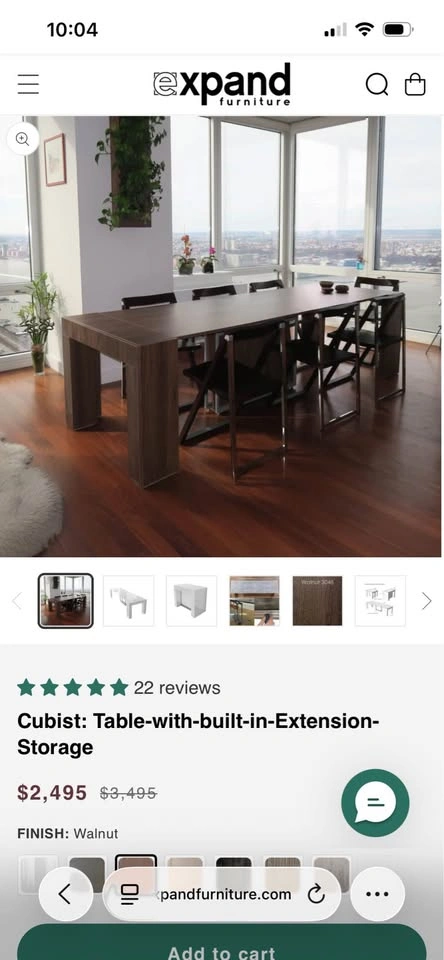 Cubist Expanding Dinner Table seats 1-14 from Expand Furniture - photo 2