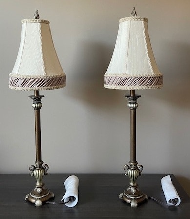 Set of 2 Elegant Table Lamps