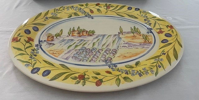 Set of 4 Oval Melamine Serving Platters - Italian-Inspired Desig - photo 3