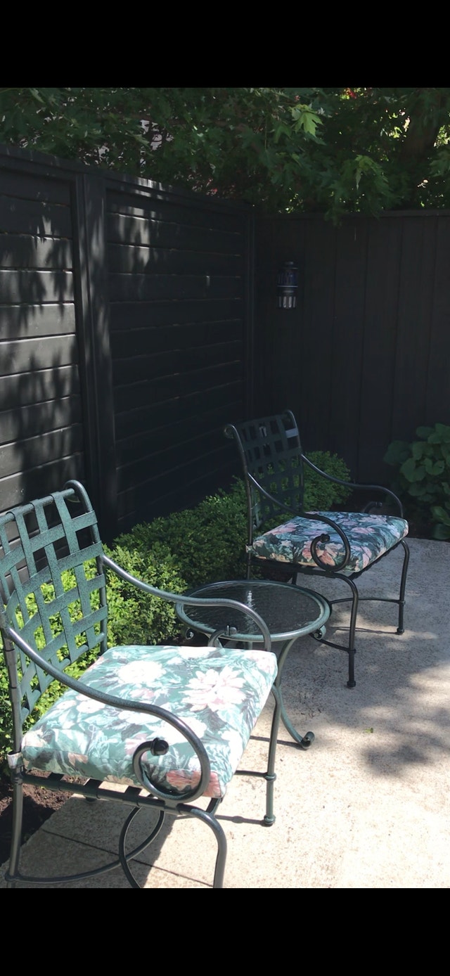 Hauser Aluminum Patio Dining Set – Table + 6 Chairs – Sunbrella - photo 5