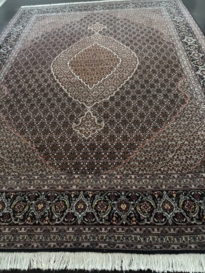Hand-Knotted Persian Wool Rugs – Set of 3 (Tabriz, Bidjar, Kasha - photo 2