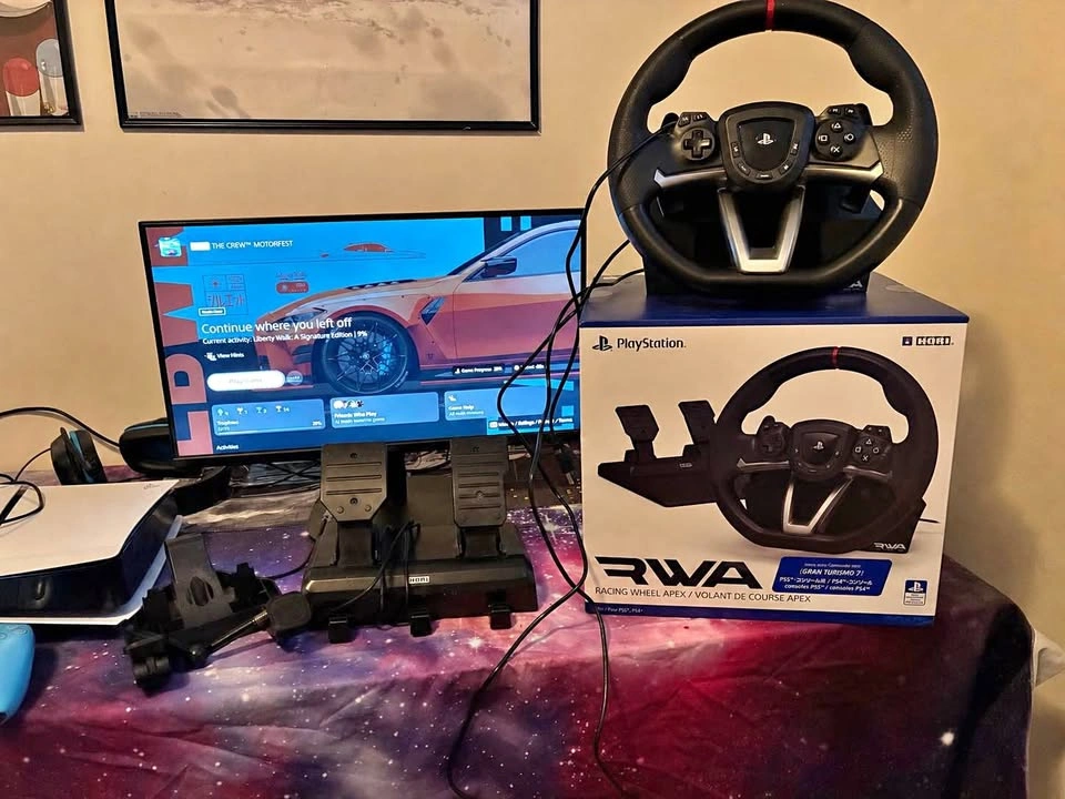 PS5 Racing Wheel & Stand - $180 OBO