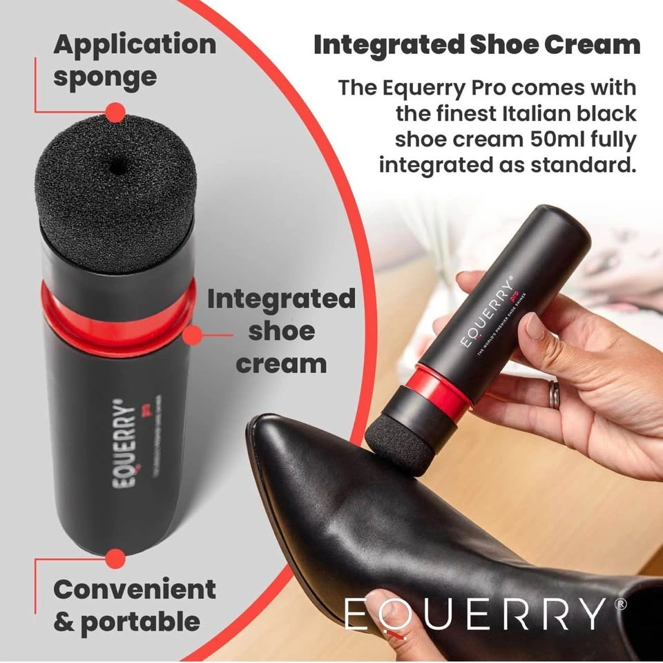(New) Electric Shoe Shine Kit with 50ml Black Shoe Polish Cream - photo 5