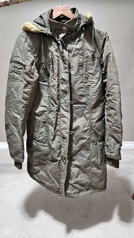 Melissa Winter Coat with Removable Hood, Size L