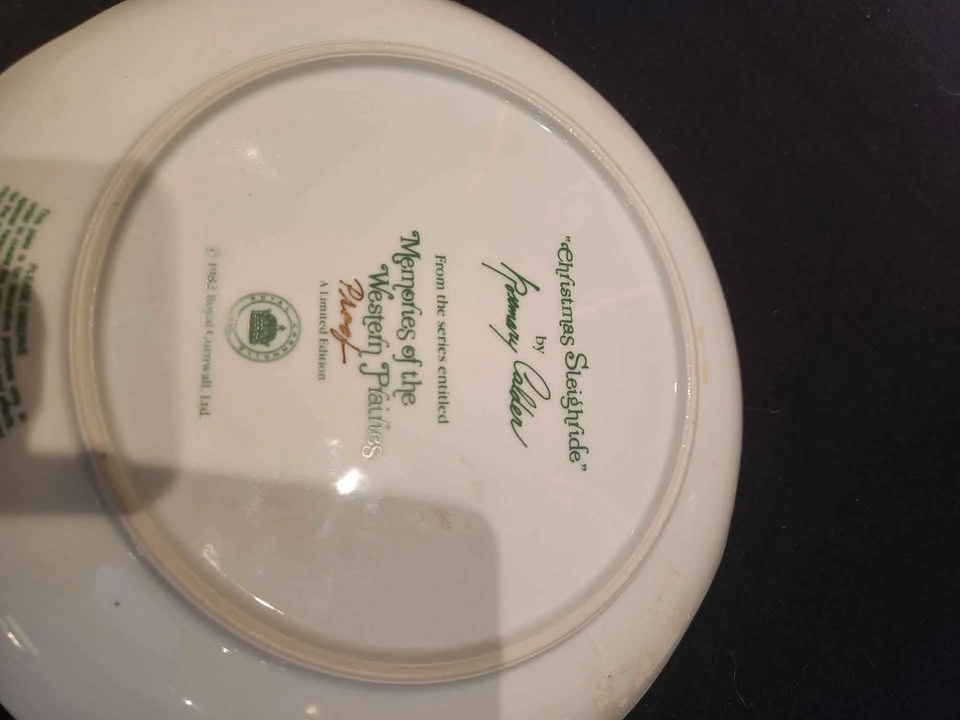 Christmas Sleigh Ride Plate - photo 2