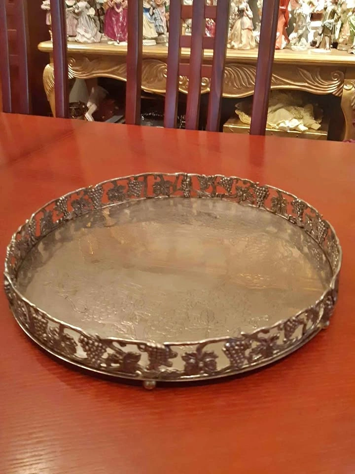 Vintage silver plated size 14 inches