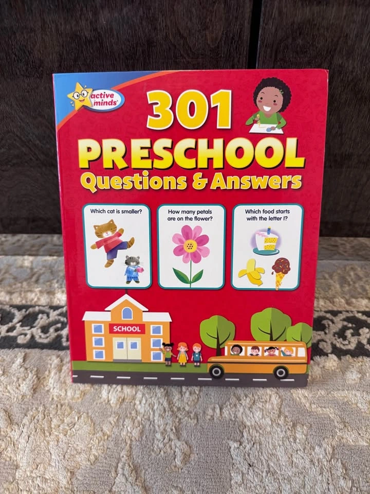 NEW Preschool Learning Books Set – 301 Questions & Answers (2 Bo - photo 2