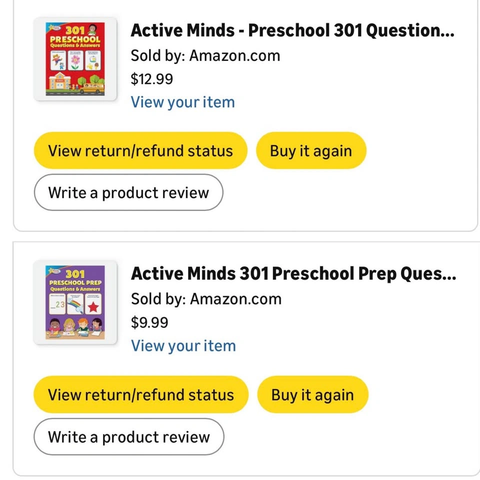 NEW Preschool Learning Books Set – 301 Questions & Answers (2 Bo - photo 5