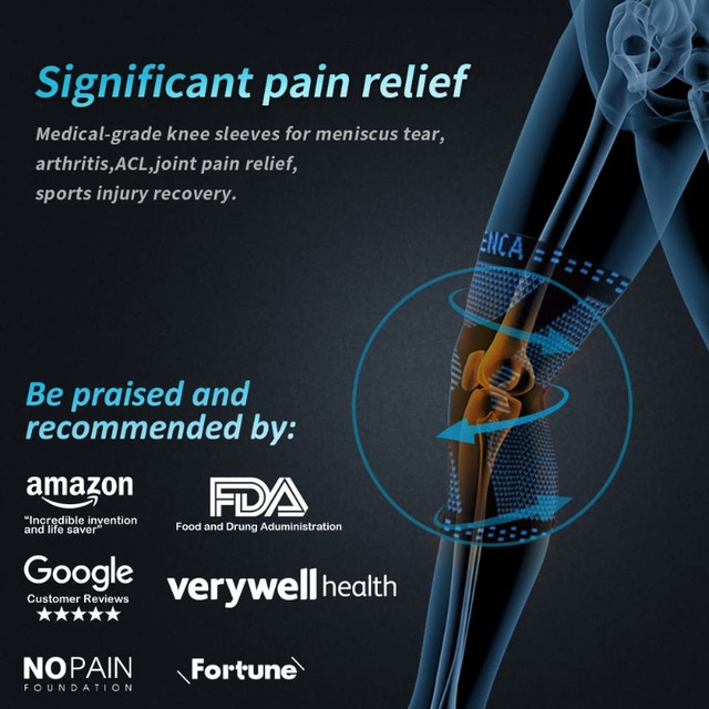NEENCA XXL Knee Brace for Pain Relief & Support - photo 4