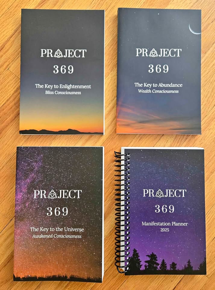 Project 369 Book & Planner Set – Unused (Bundle Only)
