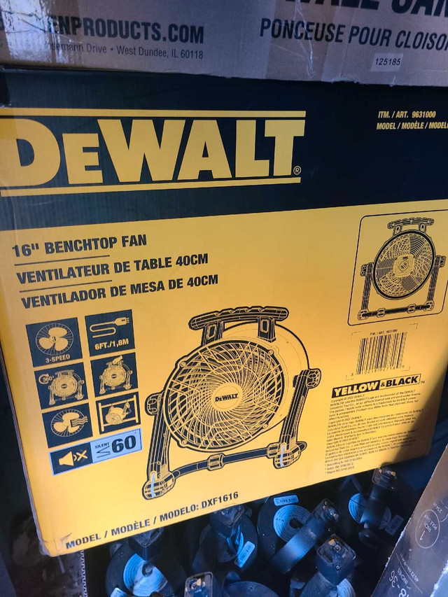 DeWalt 16" Benchtop Fan - photo 2