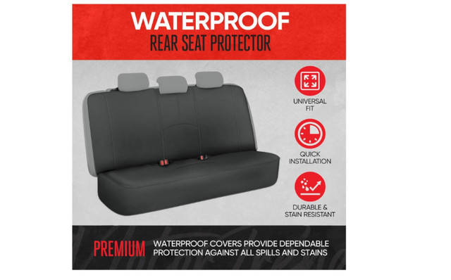 Waterproof Rear Bench Seat Cover