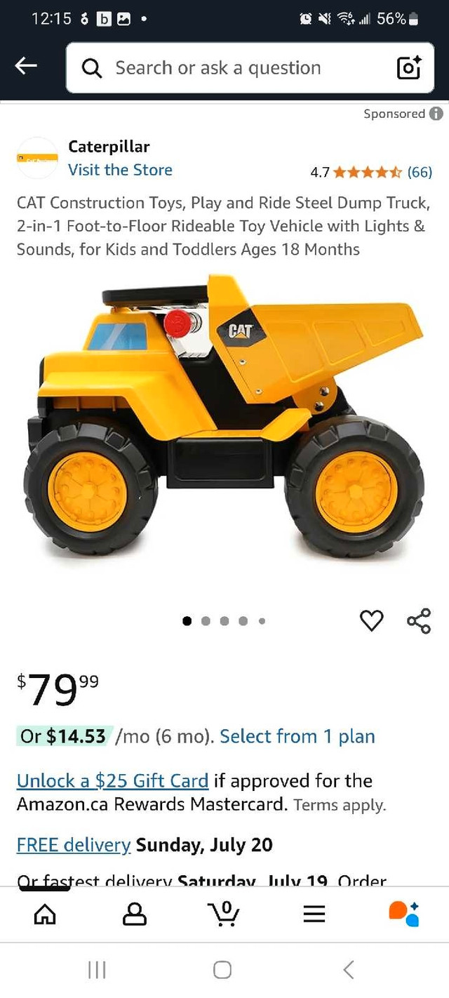CAT Ride-on Dump Truck - photo 5