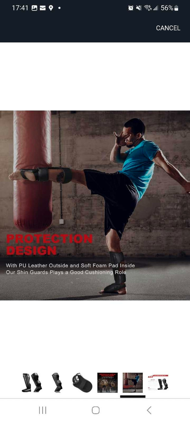 MMA/ Martial Arts Shin/Foot Guards - photo 4