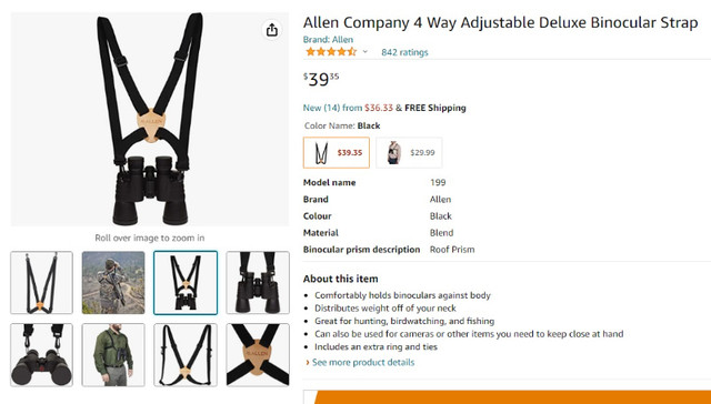 Allen Company Binocular Strap - photo 3