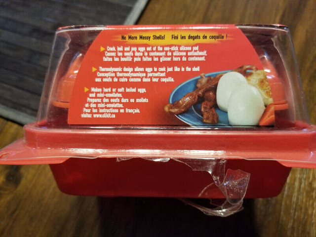 Egglettes - 4 Egg Cups - Egg Cooker - photo 2