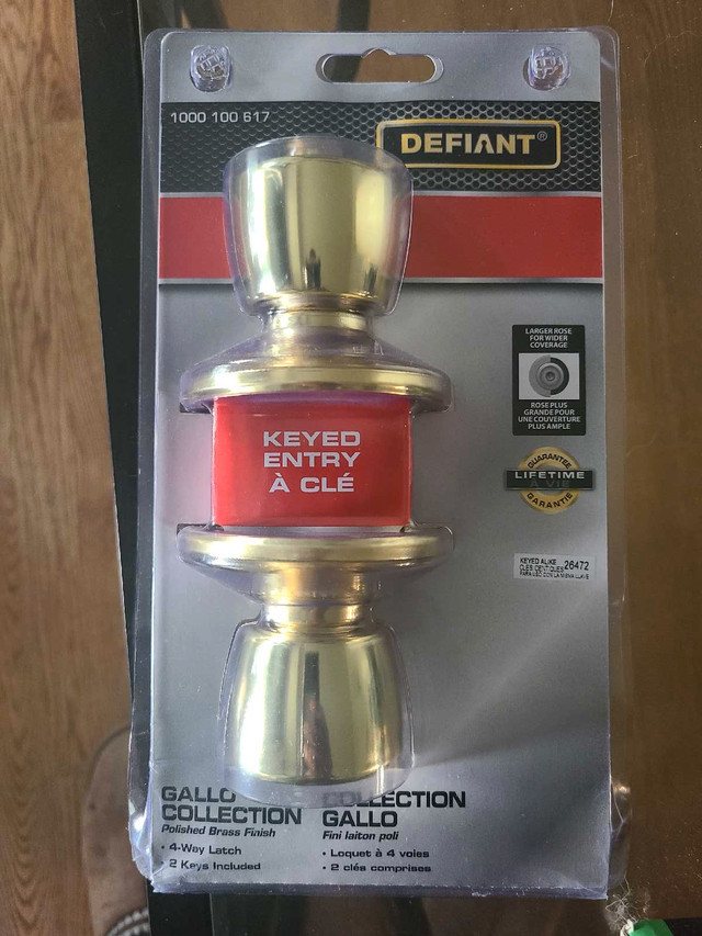 Defiant Gallo Door Knob