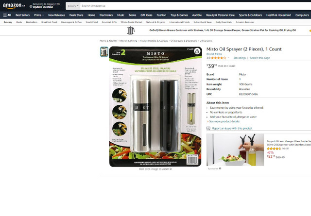 Gourmet Oil Sprayer - photo 3