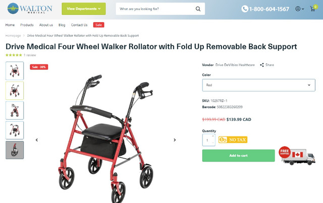 Rollator/ Walker for Seniors / Mobility Issues - photo 4