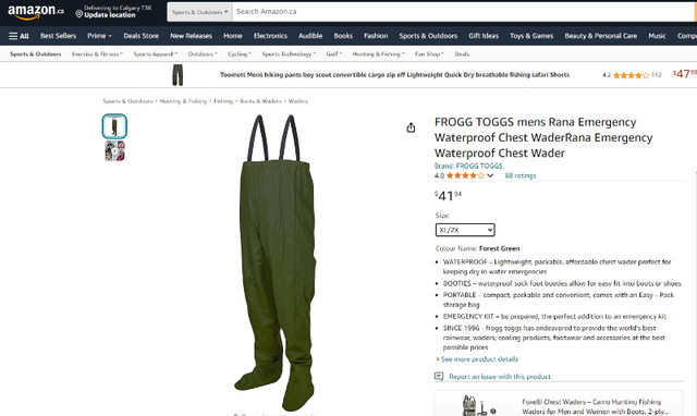 Waterproof Chest Wader - photo 2