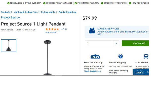 Project Source 1 Light Pendant - photo 3
