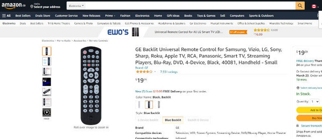 Universal Remote Control - photo 2