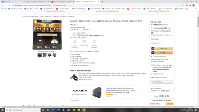 Duracell LED Headlamps - photo 2