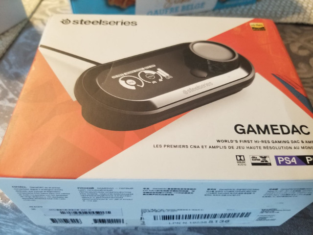 GameDAC Certified Hi-Res Gaming DAC and Amp for PS4 and PC