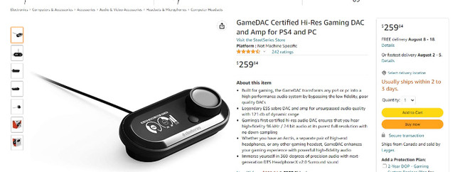 GameDAC Certified Hi-Res Gaming DAC and Amp for PS4 and PC - photo 4
