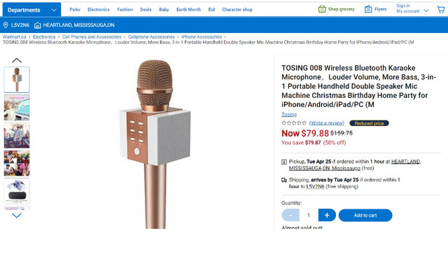 Wireless Bluetooth Karaoke Microphone - photo 5
